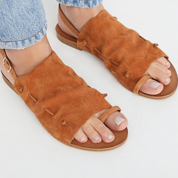 Free People Shoes - Free People lake house sling back sandal leather